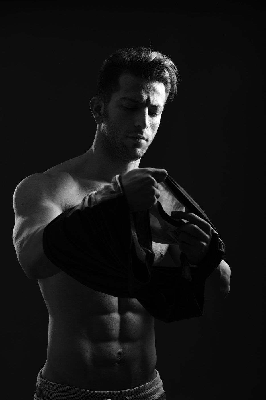 آمادگی پیش از مسابقه سعید نوروزی